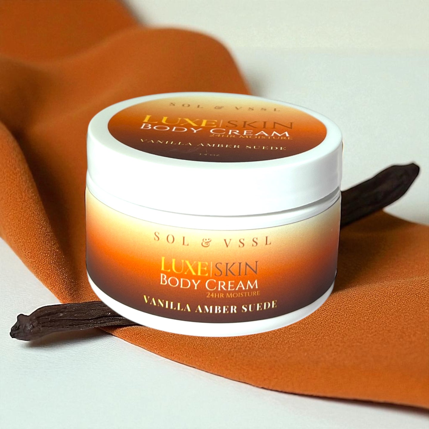 NEW! Vanille Amber Suede | LUXE SKIN Body Cream 24HR Moisture